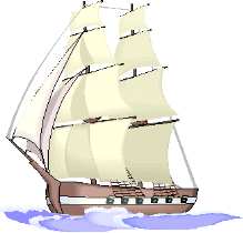 ein Segelschiff